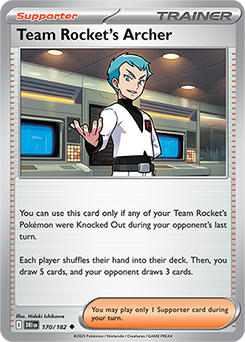 Team Rocket’s Archer