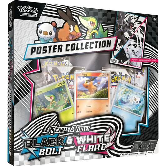 Poster Collection - Black Bolt & White Flare